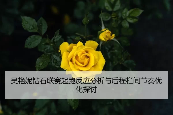 吴艳妮钻石联赛起跑反应分析与后程栏间节奏优化探讨 | yaxin