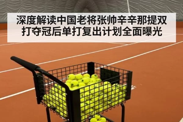 深度解读中国老将张帅辛辛那提双打夺冠后单打复出计划全面曝光